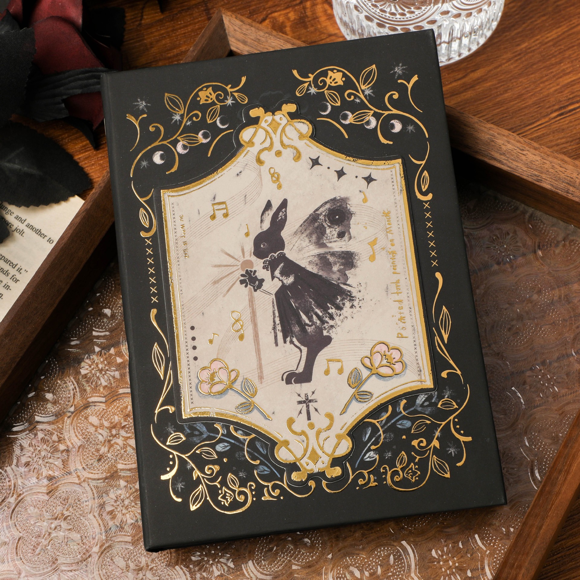 Retro Art THALO Gothic Style Notebook