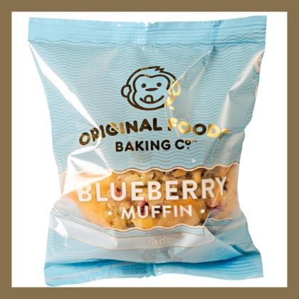 Muffin Blueberry Mega Wrapped