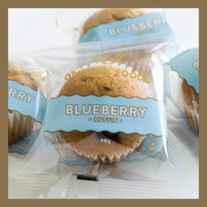 Muffin Blueberry Small Wrapped