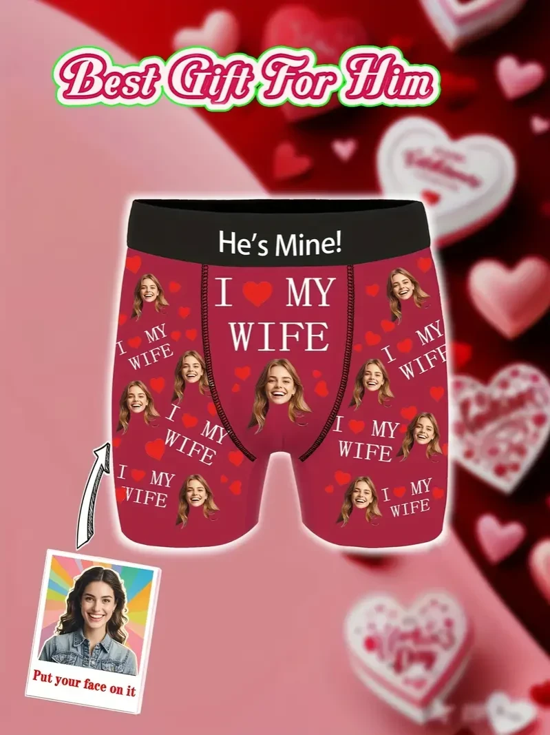 Custom Face Boxer Shorts