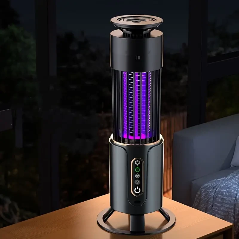 Rechargeable Multi-Functional Mosquito Killer Lamp - USB Powered Bug Zapper