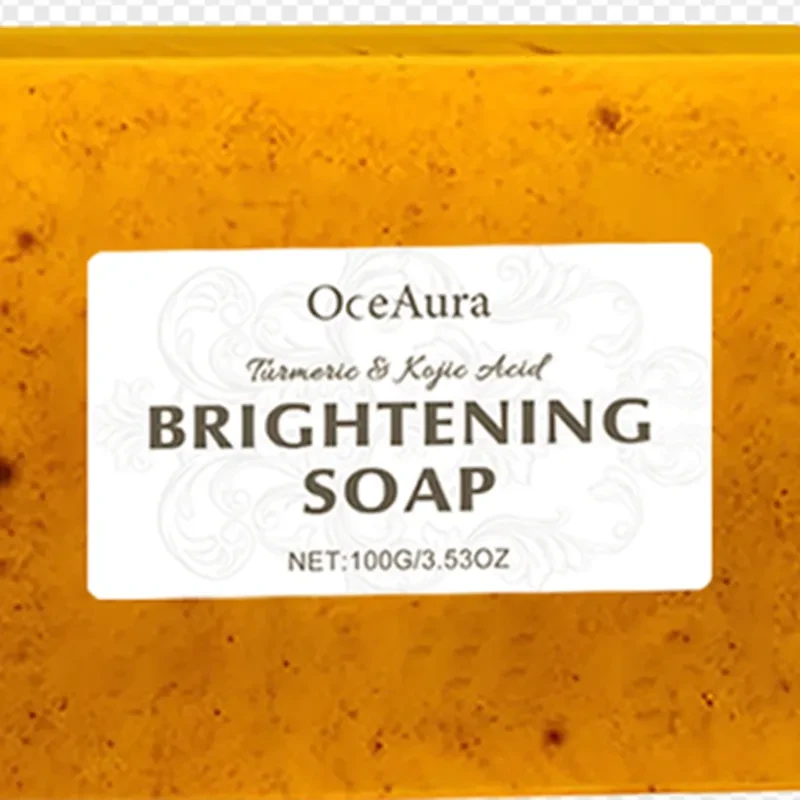 lemon turmeric & kojic acid brightening soap