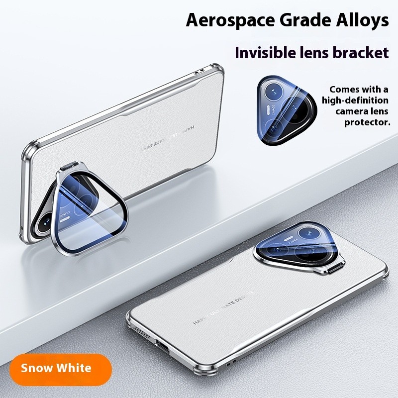 All-inclusive Drop-resistant Plain Leather Phone Case