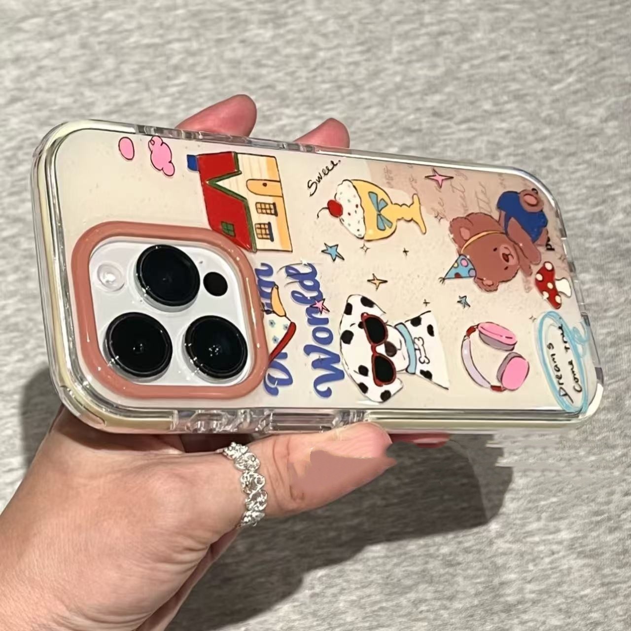 Retro Cute Dog Party Phone Case