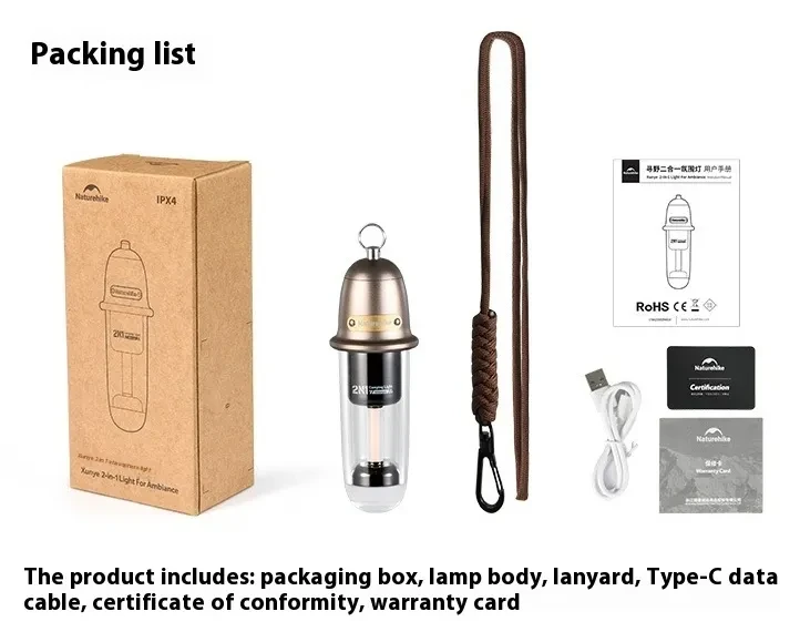 Outdoor Portable Camping Lantern Tent Light