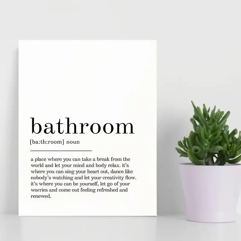 Bathroom Prints Framed