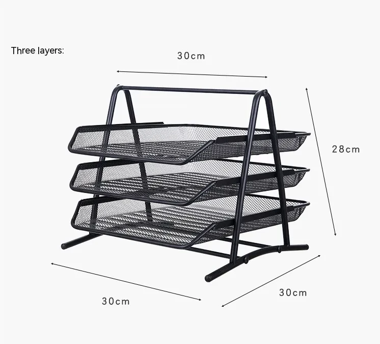Metal Desk Organizer Set