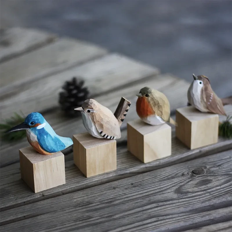 Decorative Wooden Birds