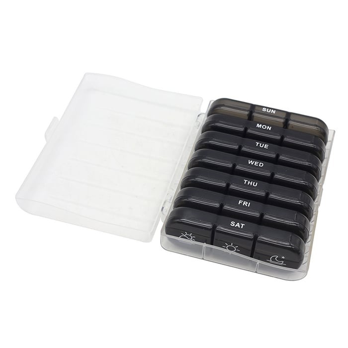Portable Pill Organizer for Travel