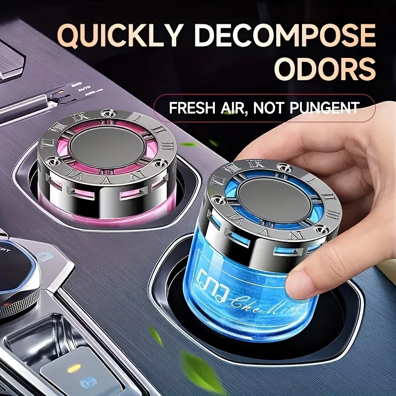 Luxury Cologne Scented Car Air Freshener - Long-Lasting Solid Perfume