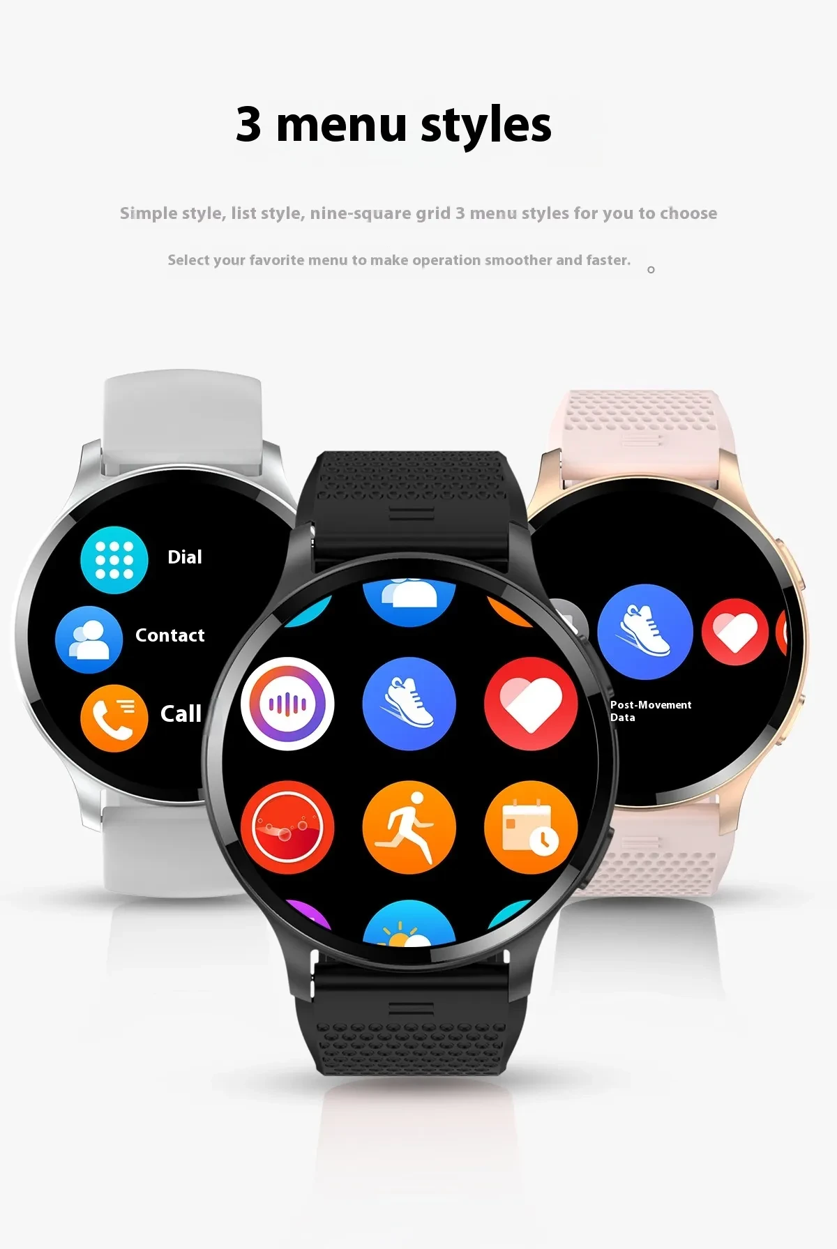 Bluetooth Calling Heart Rate Blood Oxygen Sleep LW77 Smart Watch