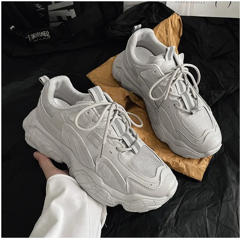 Mens Chunky Sole Sneakers