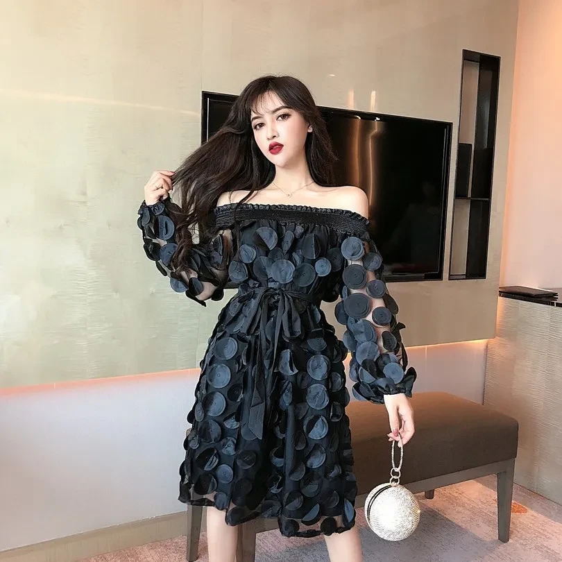 Flowers bubble skirt