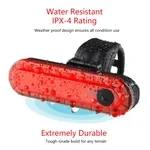 USB Rechargeable LED Bike Tail Light