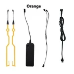 Motorcycle Helmet Light LED DIY Helmet LED Light Motorbike Reflective Strips