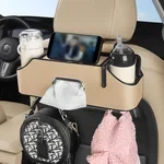 Leather Backseat Car Organizer