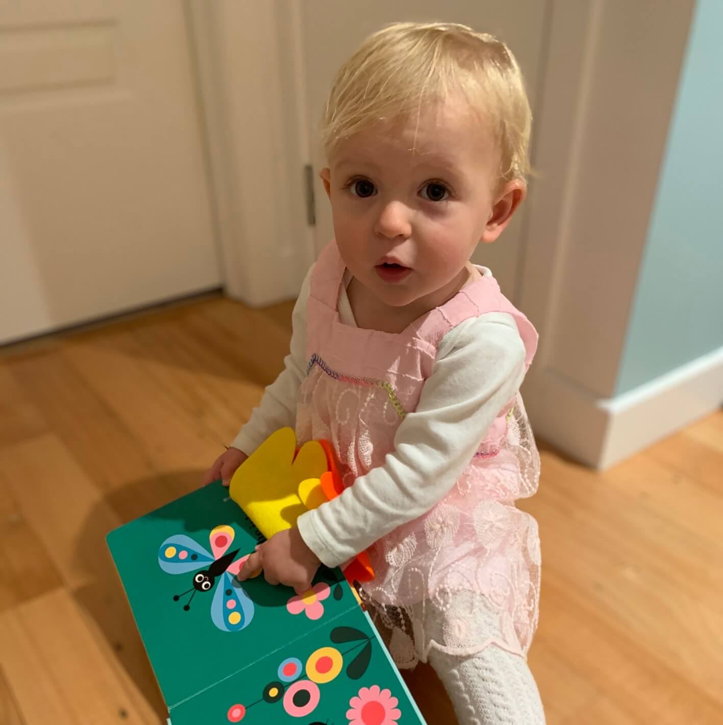 Dress Lacy Pink | 1-4y