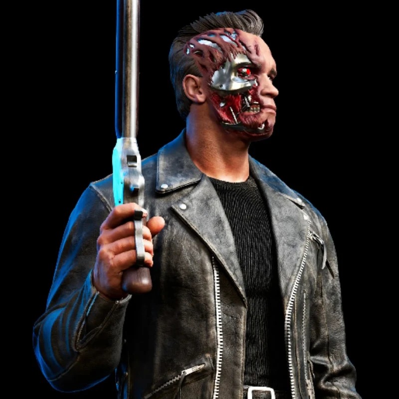 T800 Full Resin Figure 1/24 Scale 75mm Assemble Miniature Model Kit