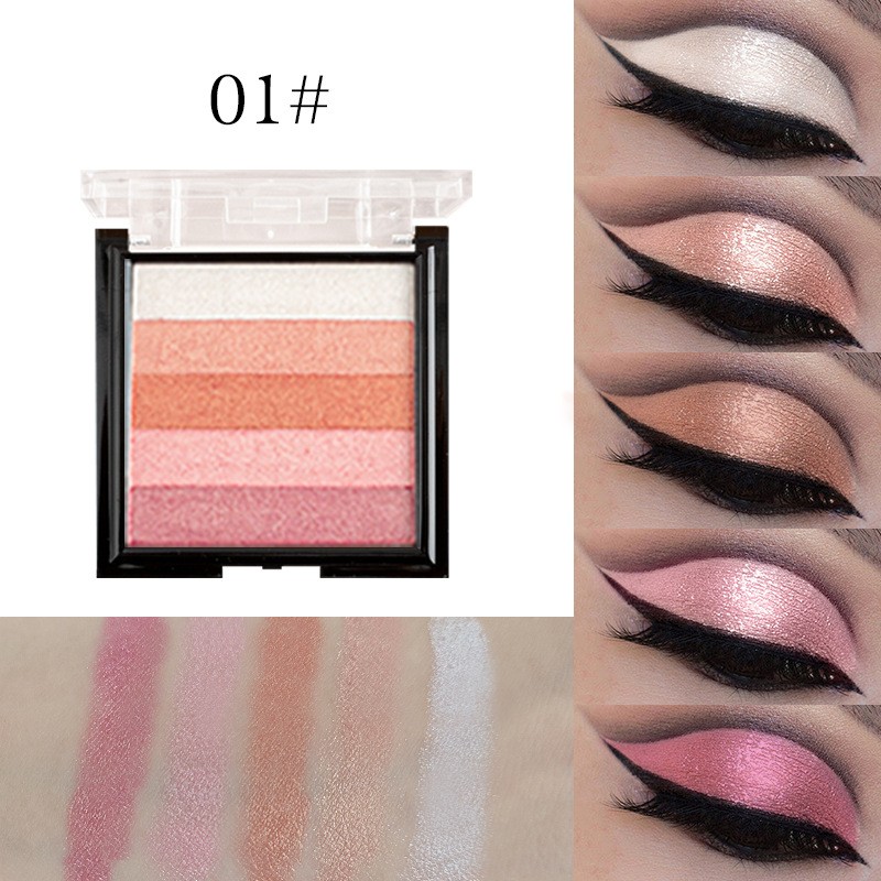 Highlight Eye Shadow Plate Three-dimensional Brightening And Repairing