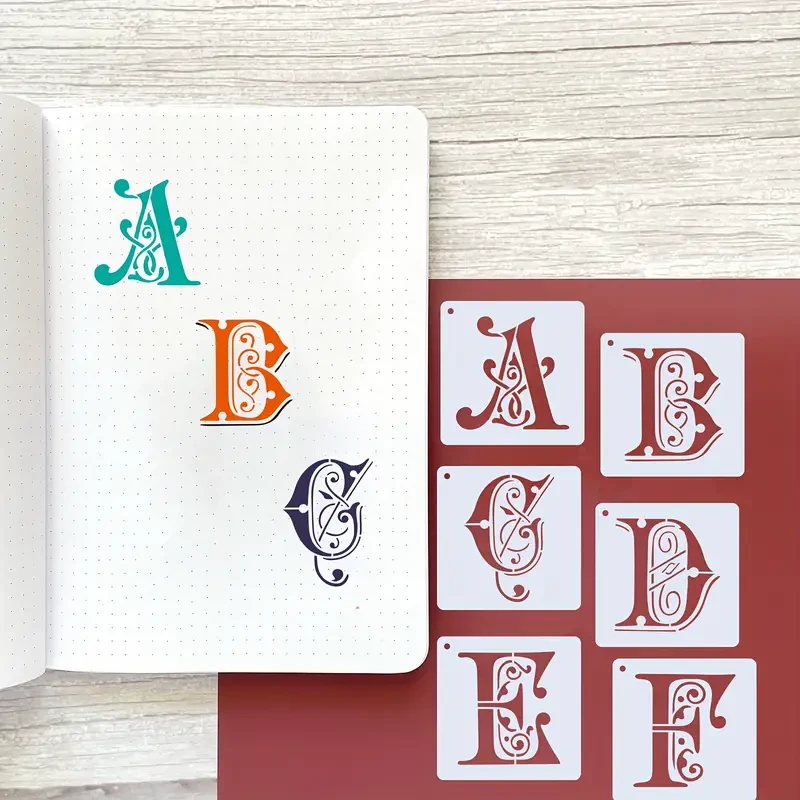 chalkboard alphabet stencils