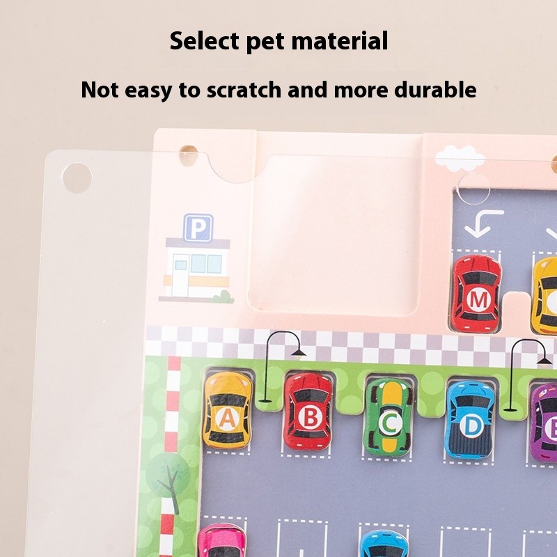 Children's Wooden Letter Matching Maze Educational Toys