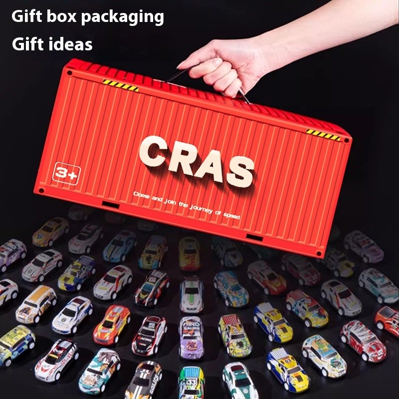 Warrior Sliding Car Children's Model Toy Car Gift Set