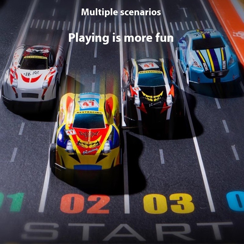 Warrior Sliding Car Children's Model Toy Car Gift Set