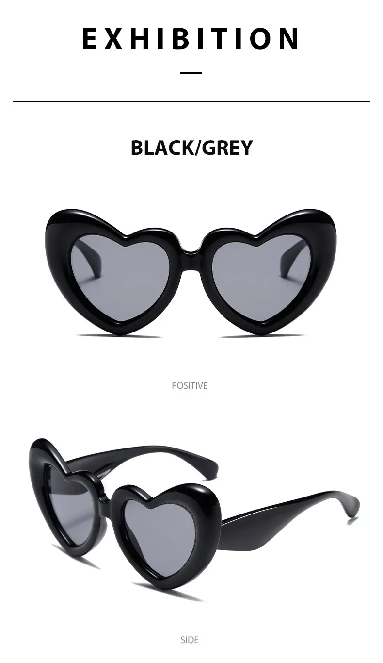 Plastic Heart Sunglasses