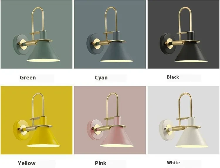 Bedside Wall Lamp Led Wall Lamp Modern Minimalist Stair Aisle Bedroom Light Engineering Wall Lamp