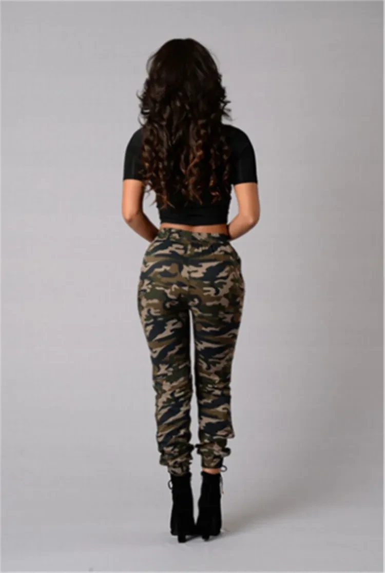 Army Print Trousers
