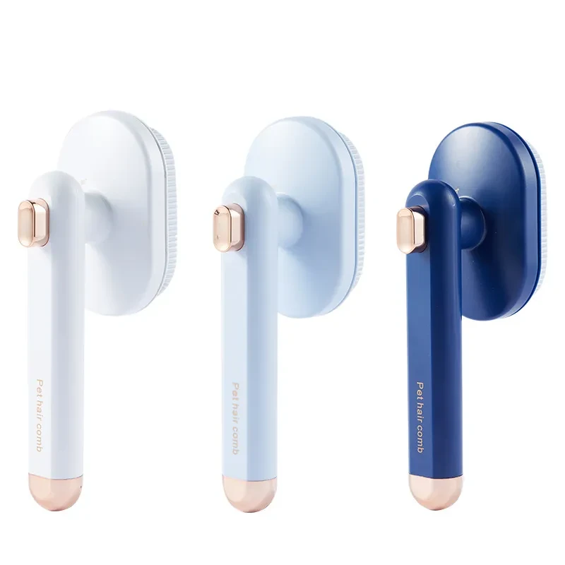 Pet Comb Cat Dog To Remove Floating Hair Pet Hair Brush Hair Removal Artifact Pet Grooming Brush Supplies Self Cleaning Comb Pet Products