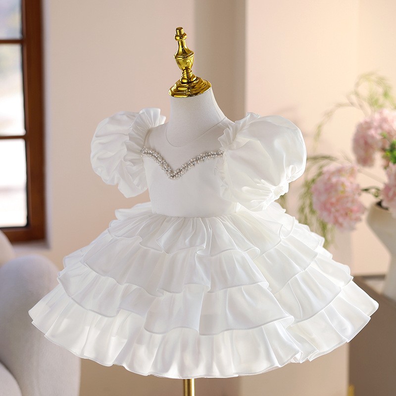 Girl's Dress Light Luxury Wedding Dress Princess Dress
