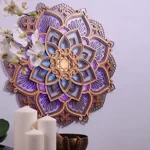 Mandala Yoga Room Night Light LED Ambient Light