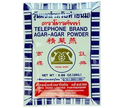 AGAR AGAR PLAIN 25GM (THAI THI9078)