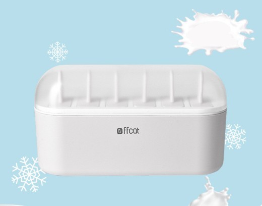 Plastic ice cream containers