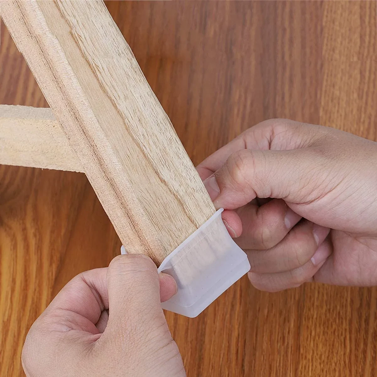 Square floor protectors for chairs