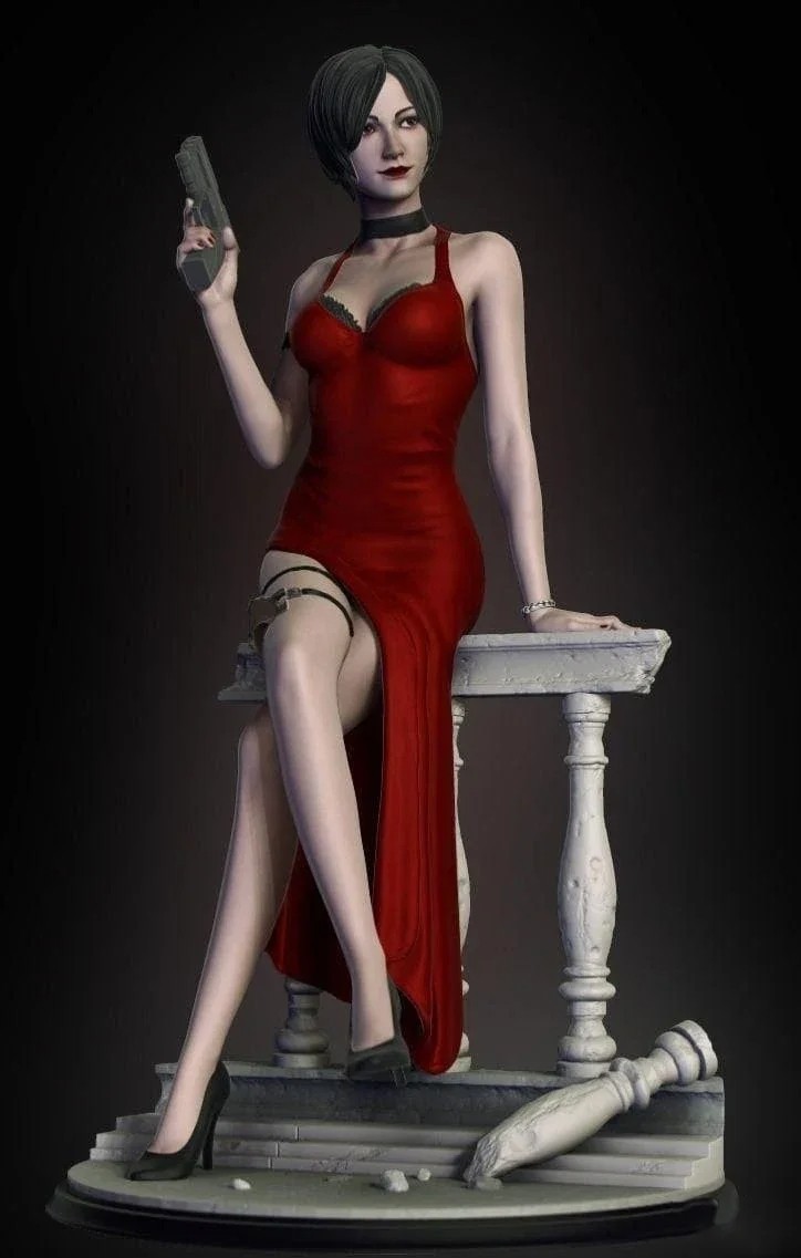 1/24 75mm & 1/18 100mm Resin Model Girl Killer Figure Unpainted No Color