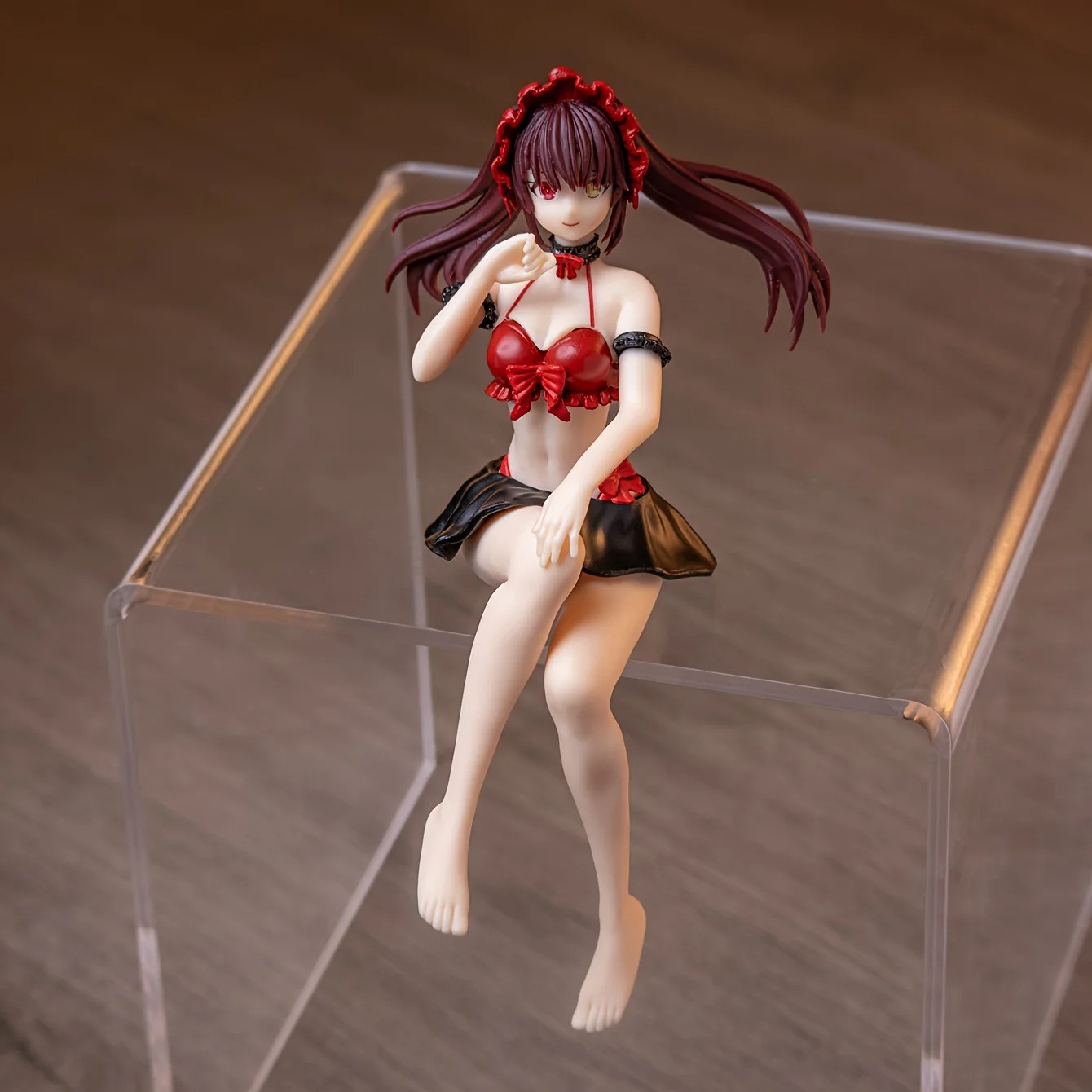 Heterochromatic Eye Swimsuit Beautiful Girl Anime Statue