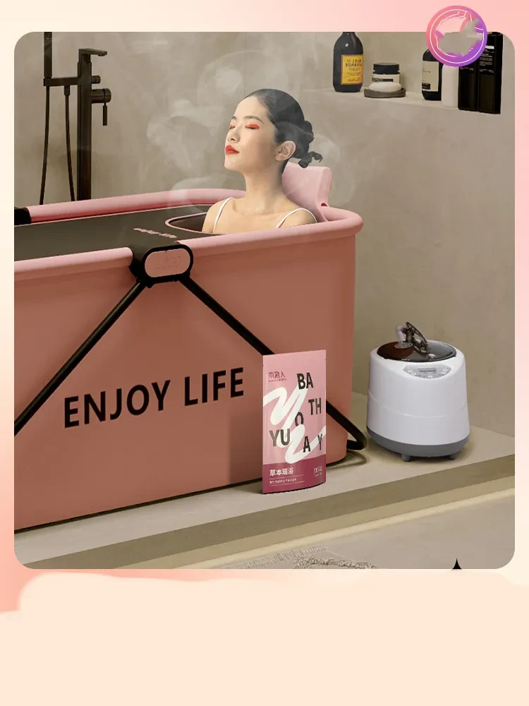 Household Fashion Personality Bath Bucket Foldable