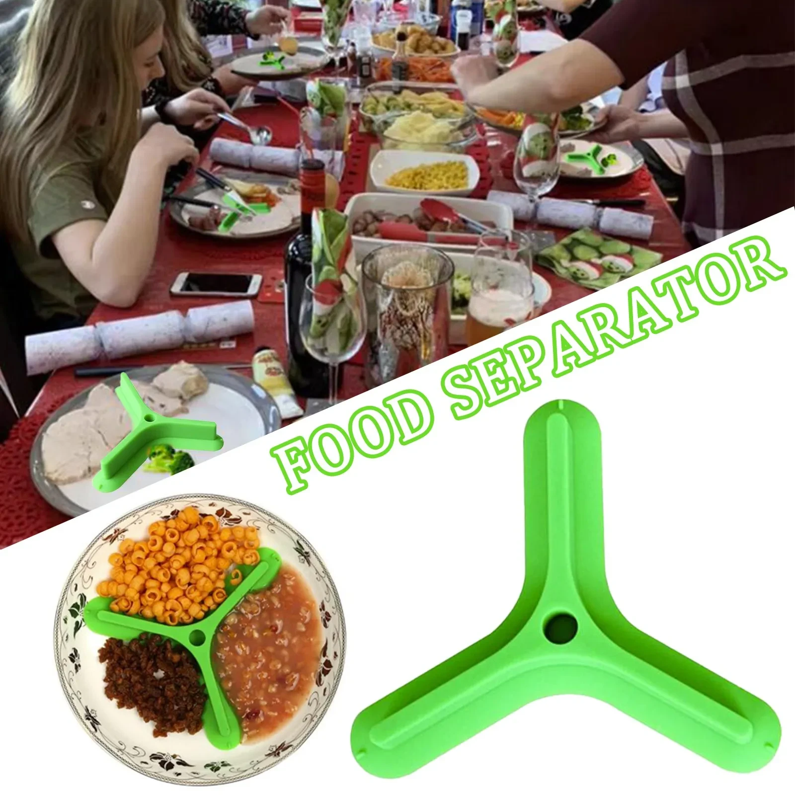 Plate Divider Food Separator