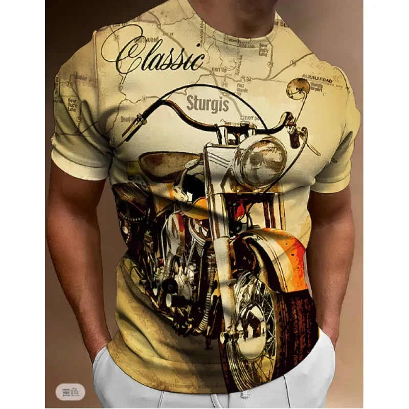Skeleton Riding Motorcycle T Shirt.