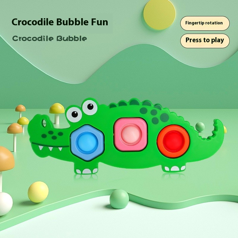 Exercise Puzzle Baby Finger Bubble Toy
