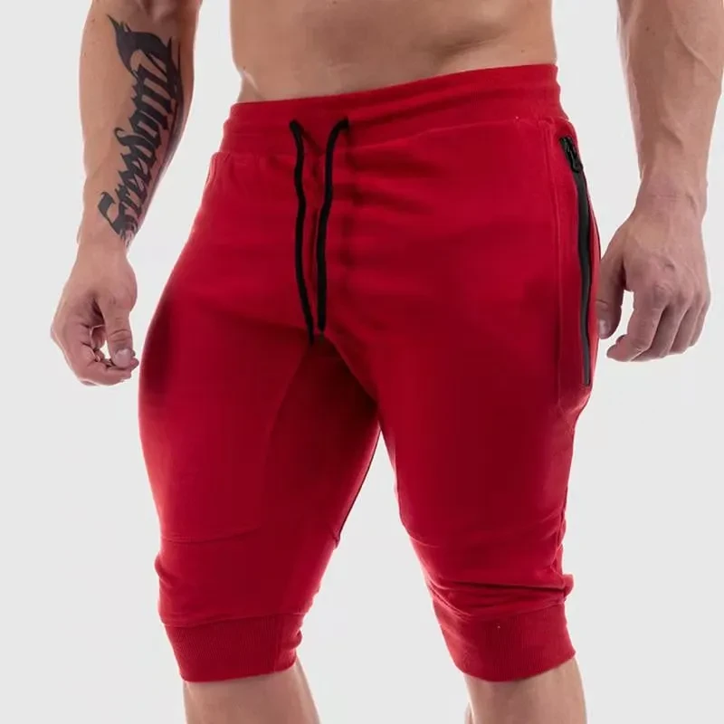 Mens 3 4 length shorts