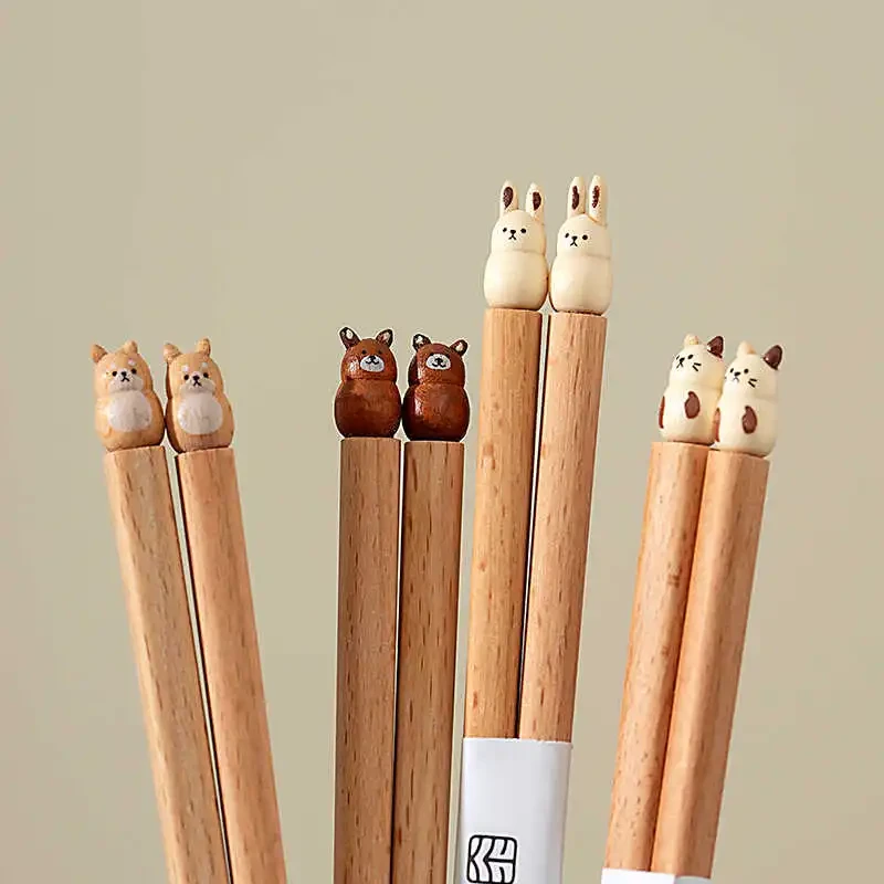 Cute reusable chopsticks