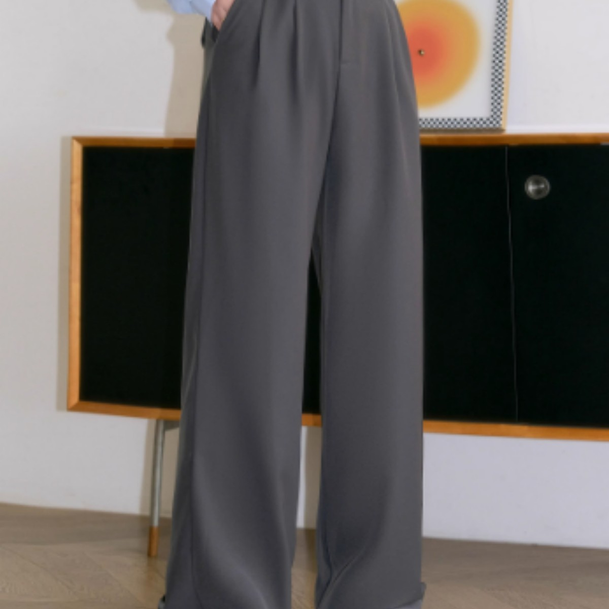 Autumn Slimming Women's Casual Pants With Loose And Drooping Feeling