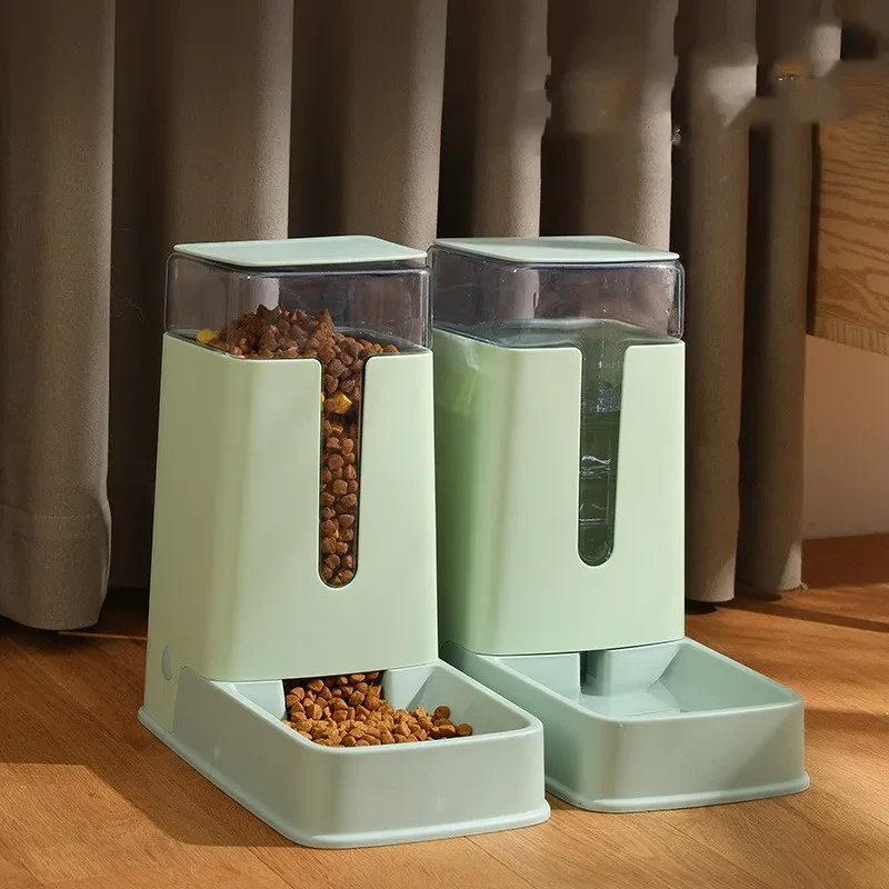 Self-Dispensing Gravity Pet Feeder and Waterer