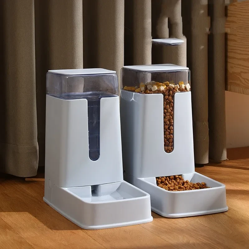 Self-Dispensing Gravity Pet Feeder and Waterer