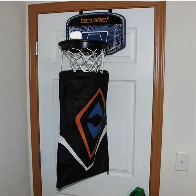 Indoor basketball hoop