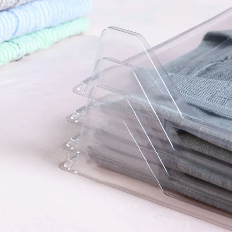 10 Layer Clothes Storage Board Fold Clothing Organizer Shirts Folder Backpack T-shirt Document Closet Drawer Divider Organizer