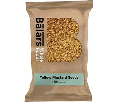 MUSTARD SEEDS YELLOW 1KG (BALARS)